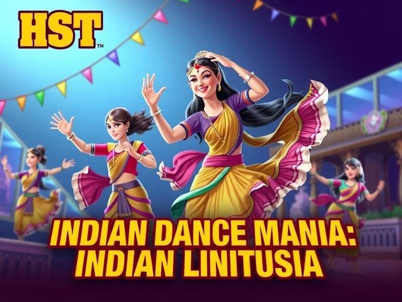Indian Dance Mania - The Ultimate Dance Challenge Indian Dance Mania Game Cover